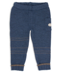 Lillelam Trousers classic 100% Merino Blue | Little Mino