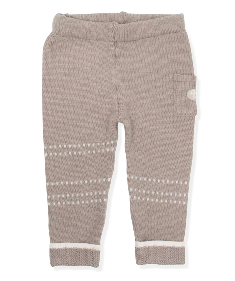 Lillelam Trousers classic 100% Merino Light Beige | Little Mino