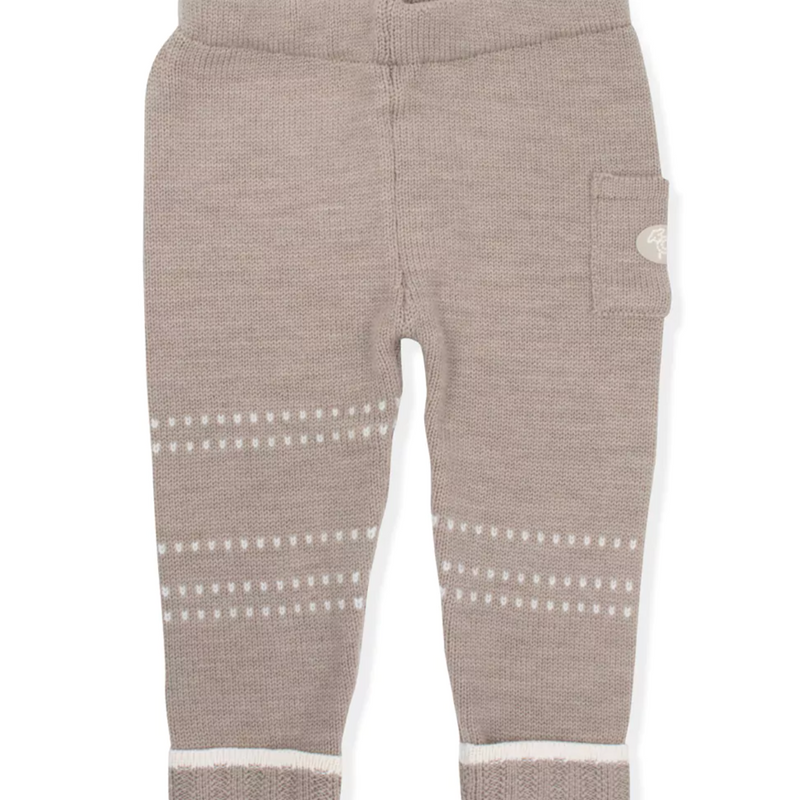 Lillelam Trousers classic 100% Merino Baby Beige | Little Mino