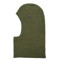 Esencia Zoey Balaclava Hat - 100% Alpaca Fiber Olive Green | Little Mino