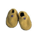 Esencia Classic Booties - 100% Alpaca Fiber Yellow Amber | Little Mino