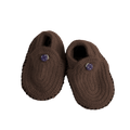 Esencia Classic Booties - 100% Alpaca Coffee | Little Mino