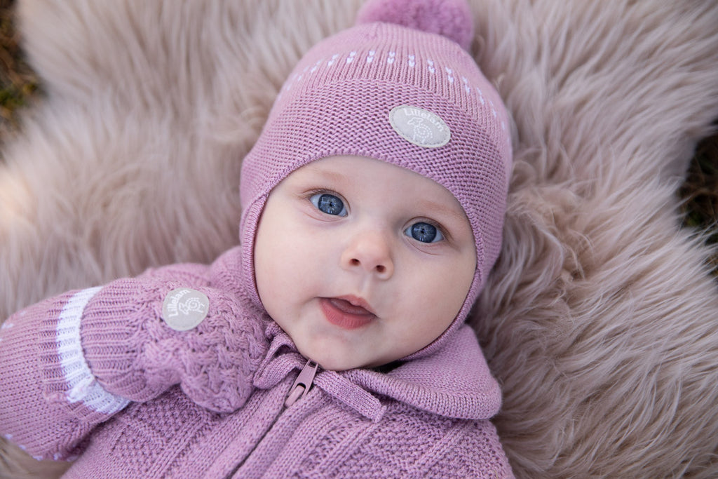 Lillelam Baby Hat Classic - Heather | Little Mino