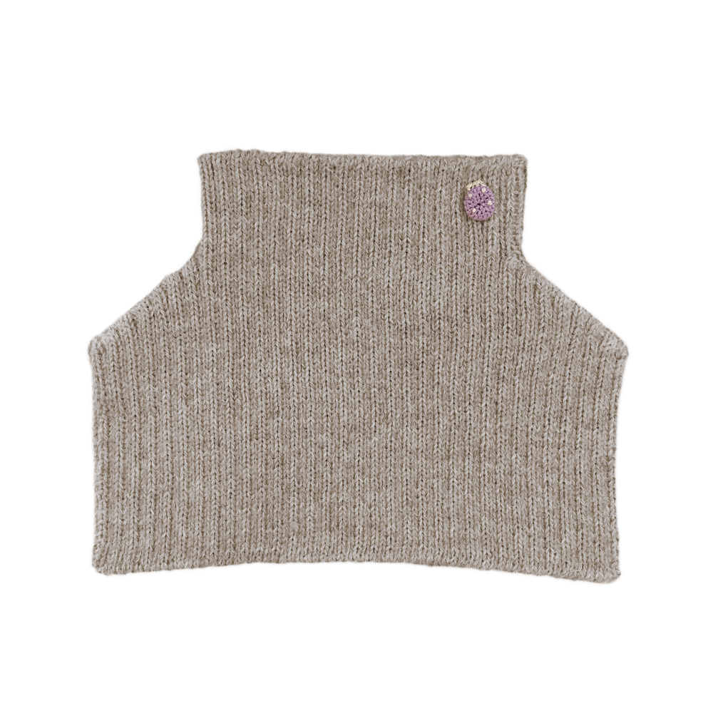 Esencia Mondo Collar - 100% Alpaca Fiber Pebble | Little Mino