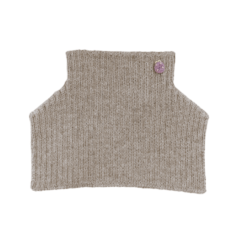 Esencia Mondo Collar - 100% Alpaca Fiber Pebble | Little Mino
