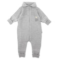 Lillelam Baby Bunting Suit Classic - 100% Merino Wool Baby Gray | Little Mino