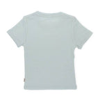 Lillelam 100% Merino T-Shirt Top - Blue | Little Mino