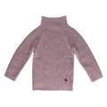 Esencia Rib Sweater - 100% Alpaca Fiber Rosa Lillac | Little Mino