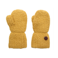 Esencia Alpaca Mittens - 100% Alpaca Fiber Yellow Amber | Little Mino