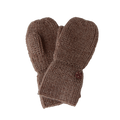 Esencia Alpaca Mittens - 100% Alpaca Fiber Coffee | Little Mino