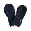 Esencia Alpaca Mittens - 100% Alpaca Fiber Navy Blue | Little Mino