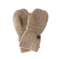 Esencia Alpaca Mittens - 100% Alpaca Fiber Beige Pebble | Little Mino