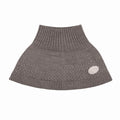 Lillelam Classic Merino Wool Neck Warmer Brown | Little Mino