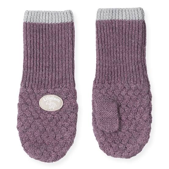 Lillelam Mittens Classic - Purple | Little Mino