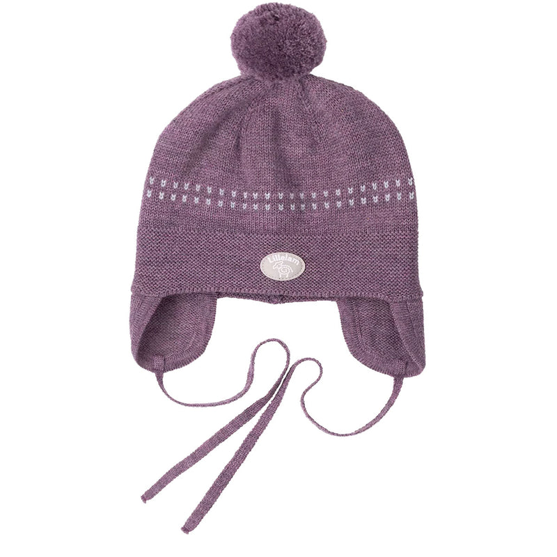 Lillelam Baby Hat Classic - Purple | Little Mino