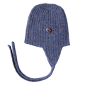 Esencia Alpaca Amber String Hat - 100% Alpaca Fiber Blue | Little Mino