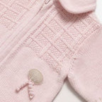 Lillelam Baby Bunting Suit Classic - 100% Merino Wool Sky Pink | Little Mino